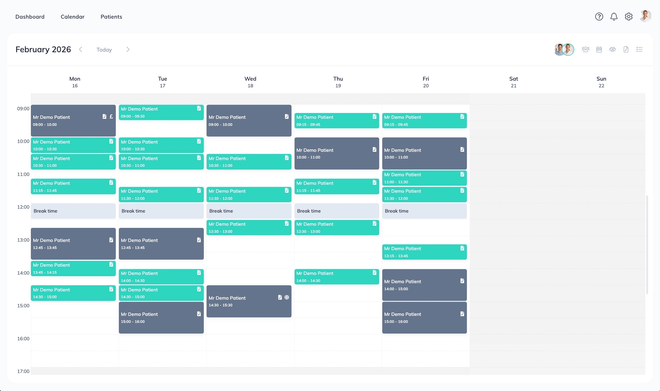 App screenshot